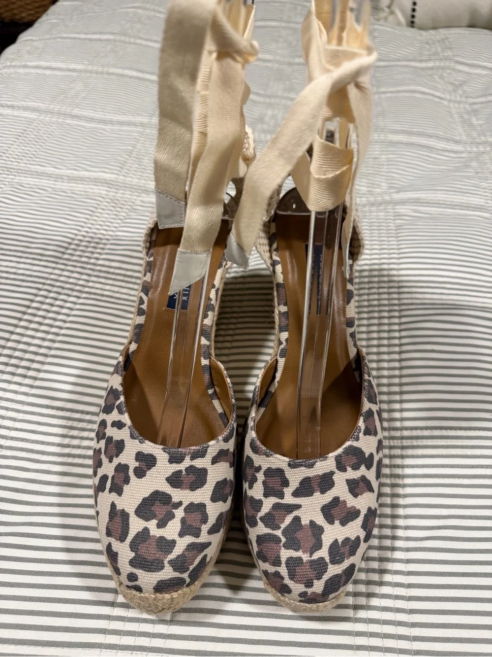 NWOT Margaux 'Ankle Wrap Espadrille Wedges' in 